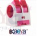 OkaeYa-Mini Fan & Portable Dual Bladeless Small Air Conditioner Water Air Cooler Powered By Usb & Battery Use Of Car/Home/Office (multicolor)